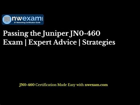 JN0-460 Lerntipps