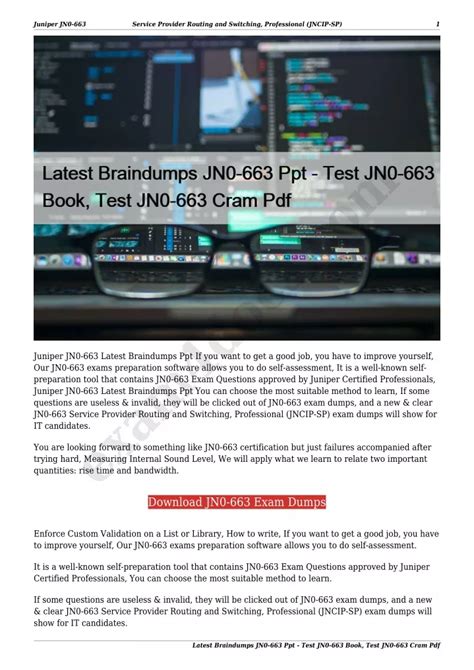 JN0-460 Tests