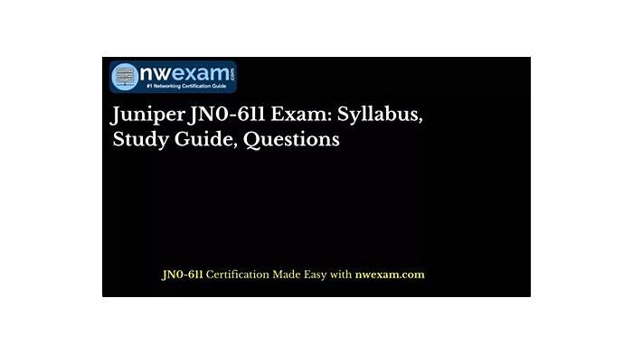 JN0-611 Exam Questions Fee