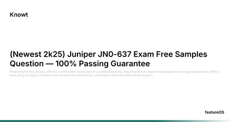 JN0-637 Reliable Exam Test