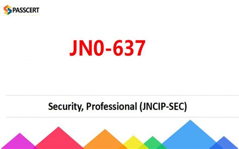 JN0-637 Zertifizierungsprüfung