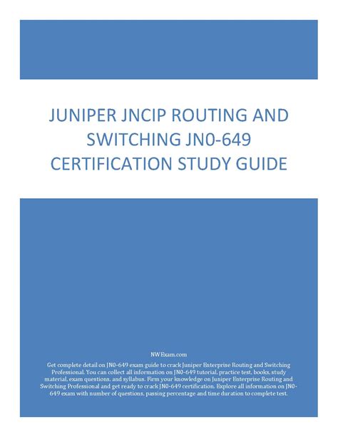 JN0-649 PDF Testsoftware