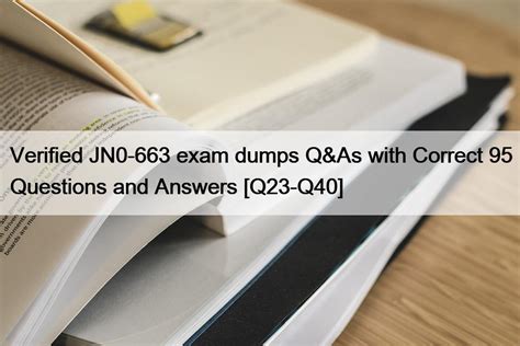 JN0-663 Examsfragen