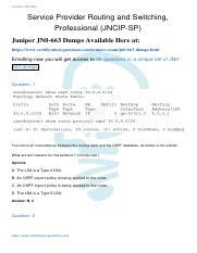 JN0-663 PDF
