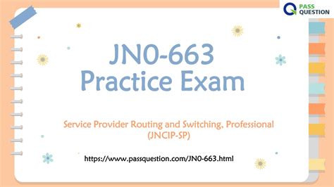 JN0-663 Schulungsunterlagen