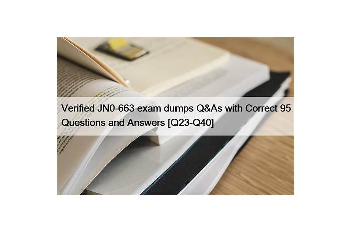 JN0-663 Valid Exam Online