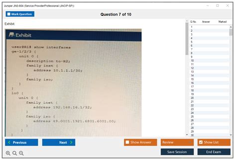 JN0-664 Simulationsfragen