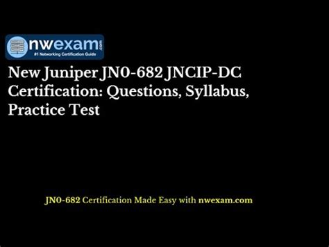 JN0-682 Online Test