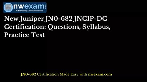 JN0-682 Online Tests