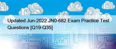 JN0-682 Online Tests