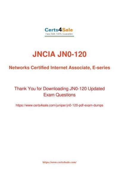 JN0-683 Zertifikatsdemo