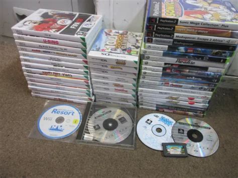 JOB LOT of 50 PC Games and a Few mixes PS , XBOX , Wii etc