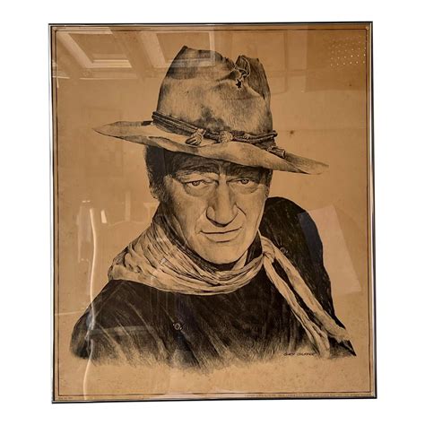 JOHN WAYNE FRAMED PRINT #4590958378 - worthpoint.com