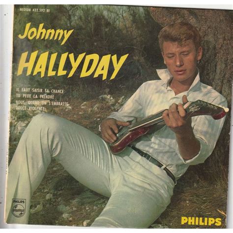 JOHNNY HALLYDAY - EP 45t - il faut saisir sa chance - EX/VG