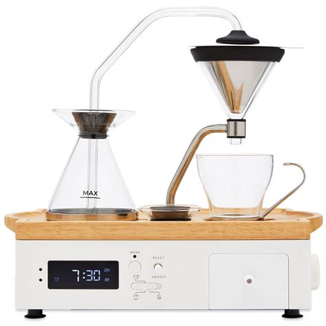 JOY RESOLVE Barisieur Tea and Coffee Brewing alarm clock