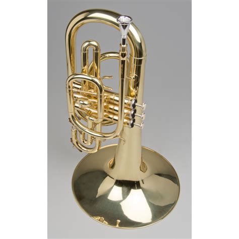 JP marching Mellophone in F, verzilverd - Atelier Pfeiffer