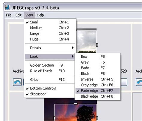 JPEGCrops for Windows