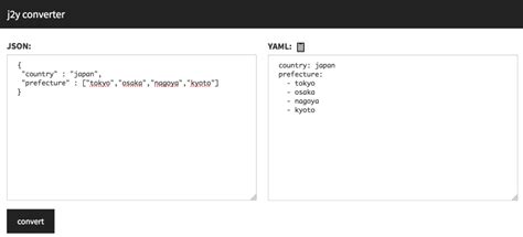 JSON・YAML変換 Web ToolBox