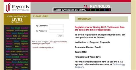 JSRCC Login Websites Pinterest