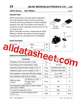 JST41 Datasheet, PDF - Alldatasheet