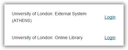 JSTOR (Athens) The Online Library - University of London …