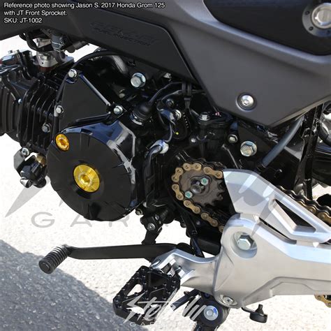 JT Honda Monkey Grom Front Sprocket STEEL - The Ruck Shop