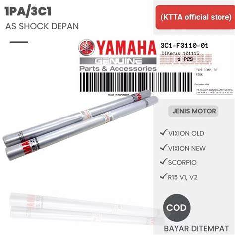 Jual 1PA\3C1 AS SHOCK DEPAN YAMAHA VIXION / SHAFT SHOCK DEPAN MOTOR ... - raincitystudios.com