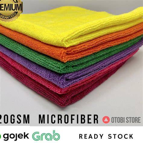 Jual 6x Micro Fiber 40x40cm 320GSM Microfiber Halus Detailing Mobil ... - raincitystudios.com