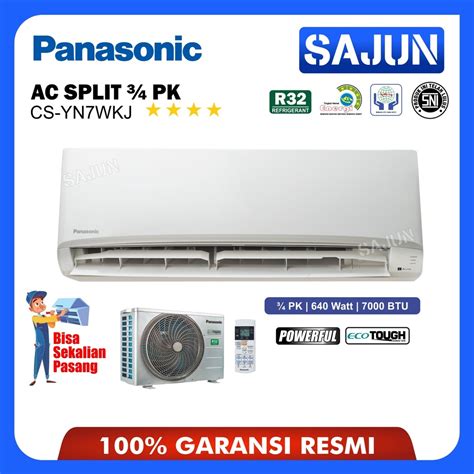 Jual Ac Panasonic 3 4 Pk Terlengkap - Daftar Harga Maret - raincitystudios.com