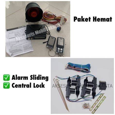 Jual Alarm Central Lock Terlengkap - Harga Murah Maret 2026 - raincitystudios.com