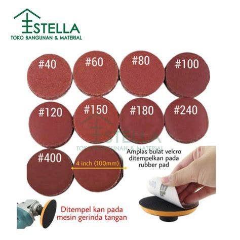 Jual Amplas Velcro Grit 80 Terbaik - Harga Murah Maret 2026 - raincitystudios.com