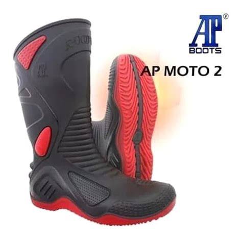 Jual AP TERMURAH AP Boots Moto 2 Hitam - Sepatu Boot Biker Motor ... - raincitystudios.com