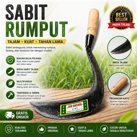 Jual Arit Rumput Tajam Murah & Terbaik - Harga Terbaru Maret 2026 - raincitystudios.com