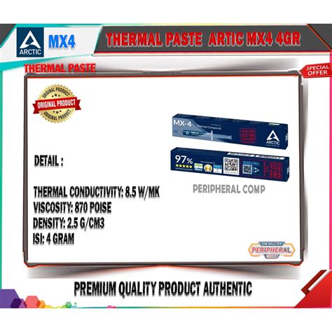Jual Artic Thermal Murah & Terbaik - Harga Terbaru Februari 2026 - raincitystudios.com