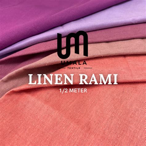 Jual Bahan Linen Rami Terlengkap & Harga Terbaru Maret 2026 - muktibox.com