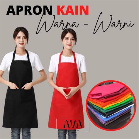 Jual Baju Masak Celemek Murah & Terbaik - raincitystudios.com