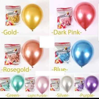 Jual Balon Metalik Terlengkap & Harga Terbaru Maret 2026 | Shopee … - muktibox.com