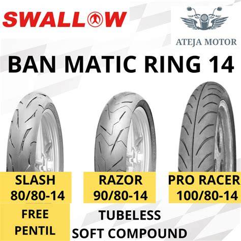 Jual Ban Motor Swallow Ring 14 Terlengkap - Harga Murah - raincitystudios.com