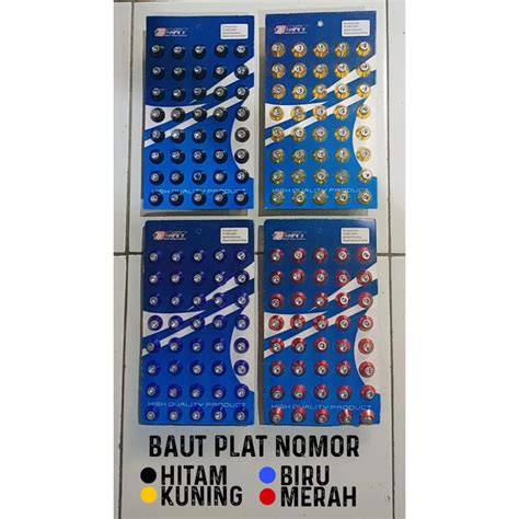 Jual Baut Plat Nomer Terlengkap - Harga Murah Maret 2026 - raincitystudios.com