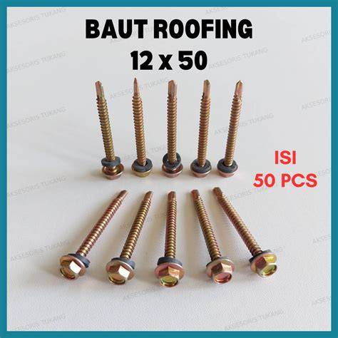 Jual Baut Roofing Baja Ringan 12X50 Murah & Terbaik - Harga … - raincitystudios.com