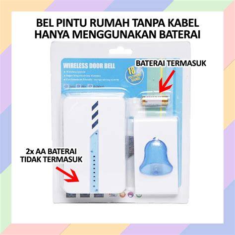 Jual Bel Rumah Wireless Baterai Terbaru - Harga Murah - raincitystudios.com