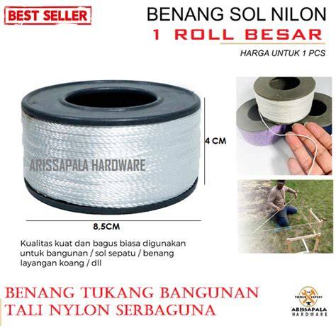 Jual Benang Tukang Roll Besar Terbaik - Harga Murah Maret - raincitystudios.com
