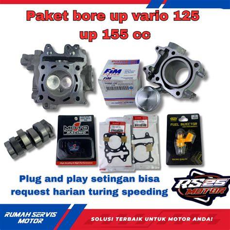 Jual Bore Up Vario 125 Terlengkap - Harga Murah Maret 2026 - raincitystudios.com