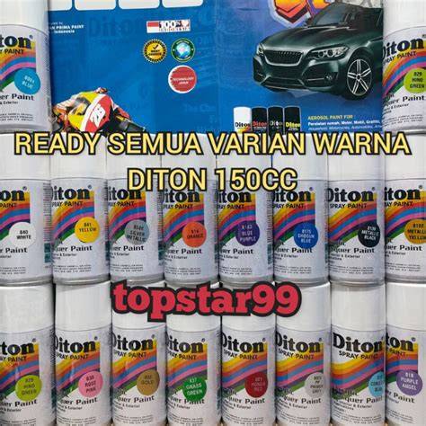 Jual Cat Diton Premium Terlengkap & Harga Terbaru Maret 2026 - raincitystudios.com