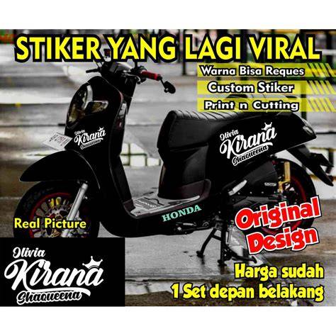 Jual Custom Stiker Motor Terlengkap - Harga Murah Maret - raincitystudios.com