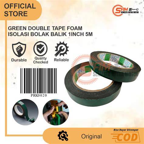 Jual Dobel Tape Hijau Original Murah - Harga Diskon Mei 2024 - raincitystudios.com