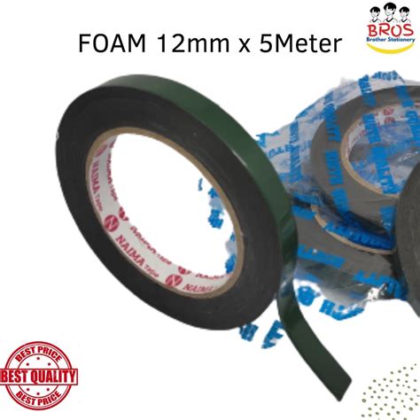 Jual Double Tape Foam 12mm x 5meter / Double Tip … - raincitystudios.com