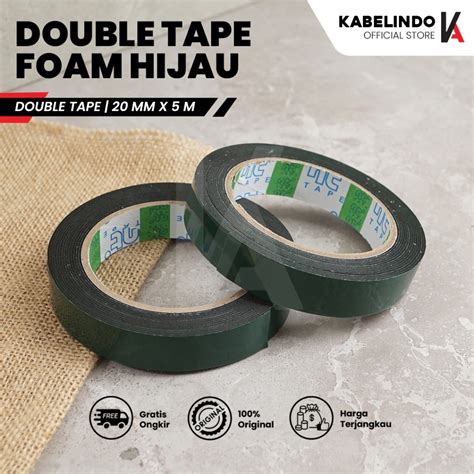 Jual Double Tape Foam Hijau Murah & Terbaik - Harga Terbaru - raincitystudios.com