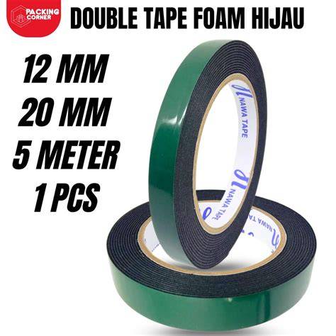 Jual Double tape hijau di toko ROYAL JAYA INDONESIA | SIPLAH - raincitystudios.com