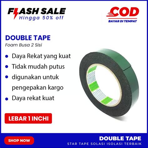 Jual Double Tape Murah & Terbaik - Harga Terbaru Maret 2026 - raincitystudios.com